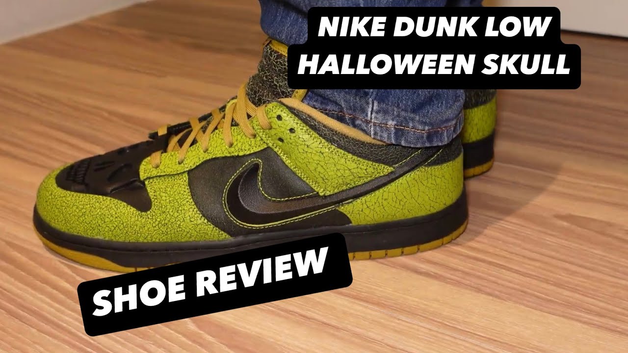 Обзор кроссовок NIKE DUNK LOW HALLOWEEN SKULL на ногах! Наконец-то NIKE выпустили что-то новое!