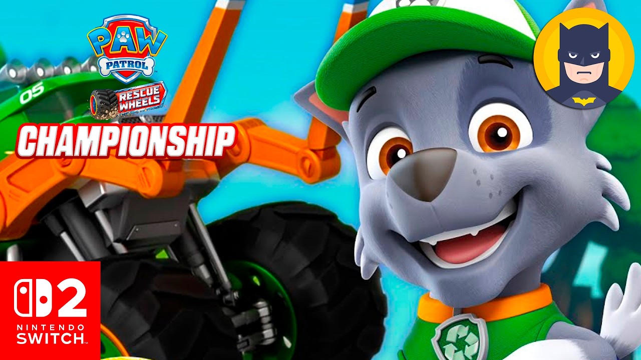 Чемпионат PAW Patrol Rescue Wheels на шведском языке: Кубок щенков 1 - Nintendo Switch 2