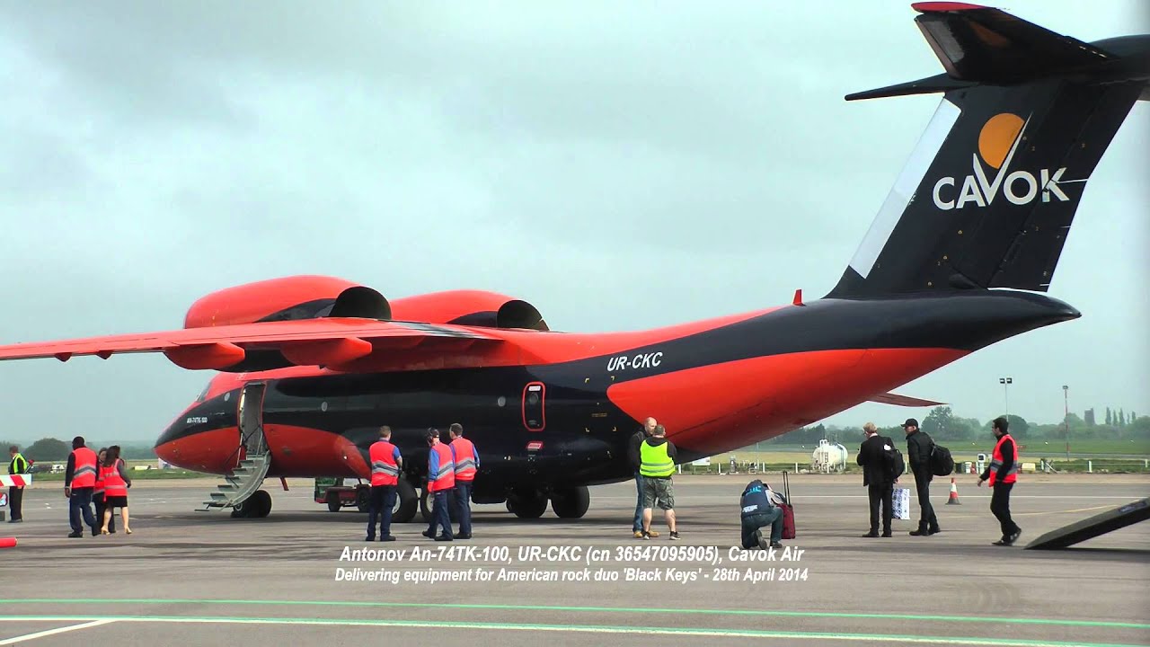 London Southend Airport, Antonov An-74, Cavok Air, April 2014