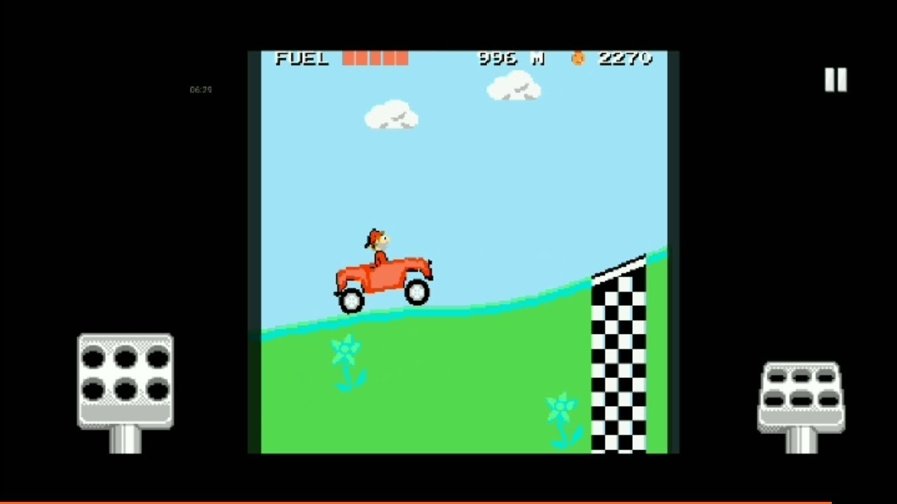 Hill Climber in Retro Mission, Hill Climb Racing Gameplay