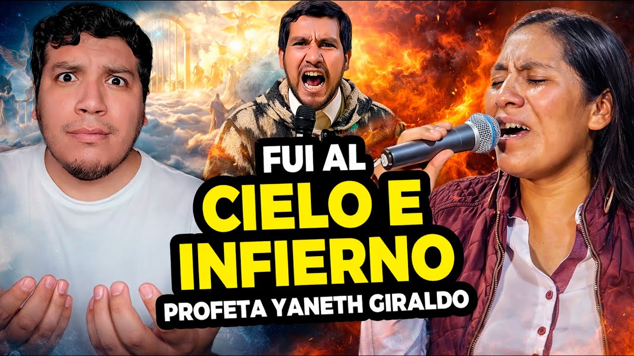 🔴FUI AL CIELO: PROFETA YANETH GIRALDO‼️ FALSOS PROFETAS VAN AL INFIERNO‼️ #biblia #dios #iglesia