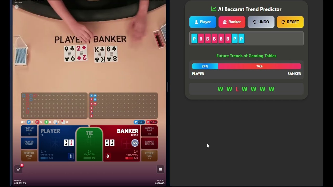 How to Beat Baccarat? This AI Predictor Is Doing the Impossible!