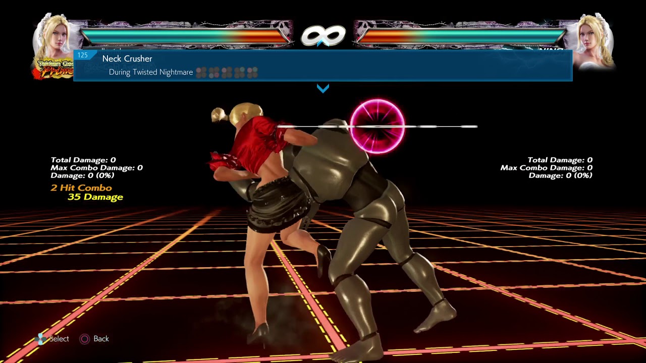 Tekken 7 Nina Williams Move List(Season 4)