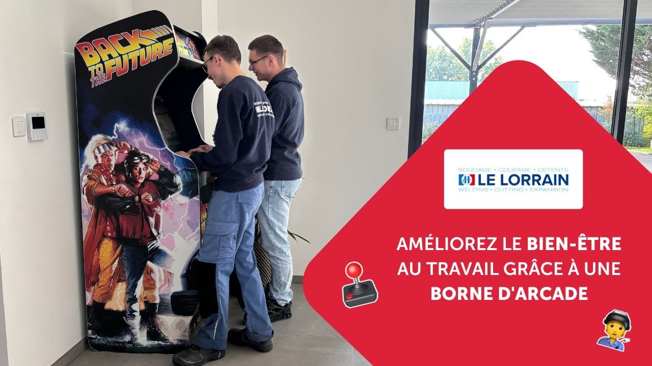 Bien-être au travail : la borne d’arcade Digilor s’installe chez Hampiaux le Lorrain