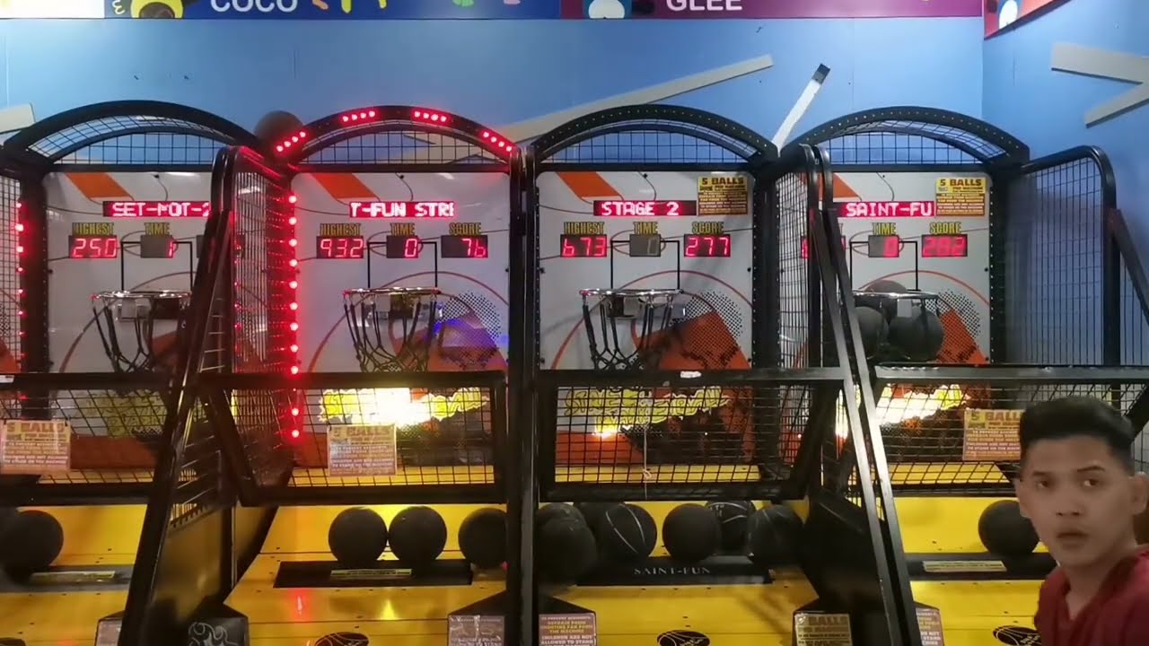 Arcade Basketball - Quantum Amusement Corp Sangandaan, Caloocan City 7 Ball's 828 pts