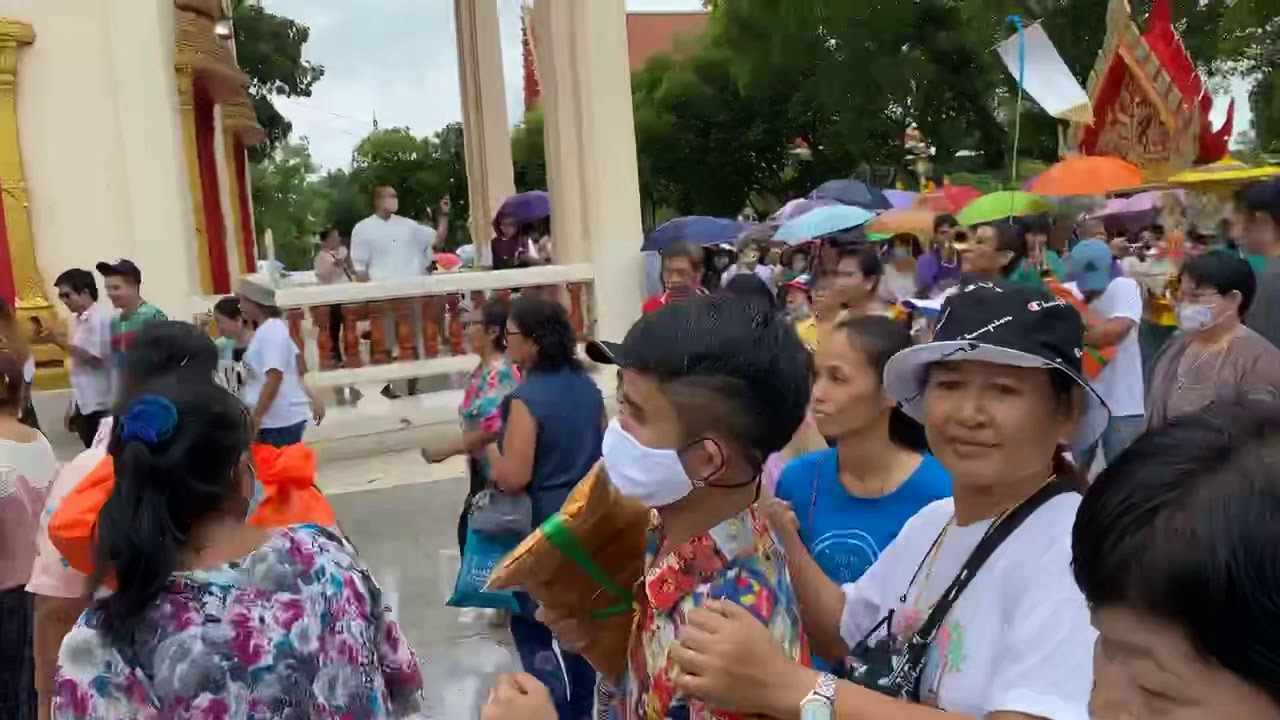 แตรวง ศ.บุศรินทร์ เมืองกาญจนบุรี แห่กฐินวัดบ้านพาสน์ ต.บ้านโพธิ์ อ.บางประอิน จ.อยุธยา 🥰🎷🎶