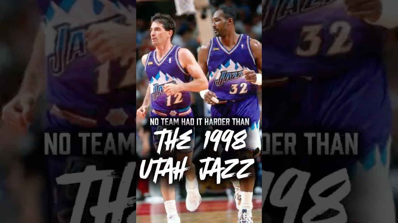 The 1998 Utah Jazz Had the TOUGHEST Playoff Run EVER 😳🔥