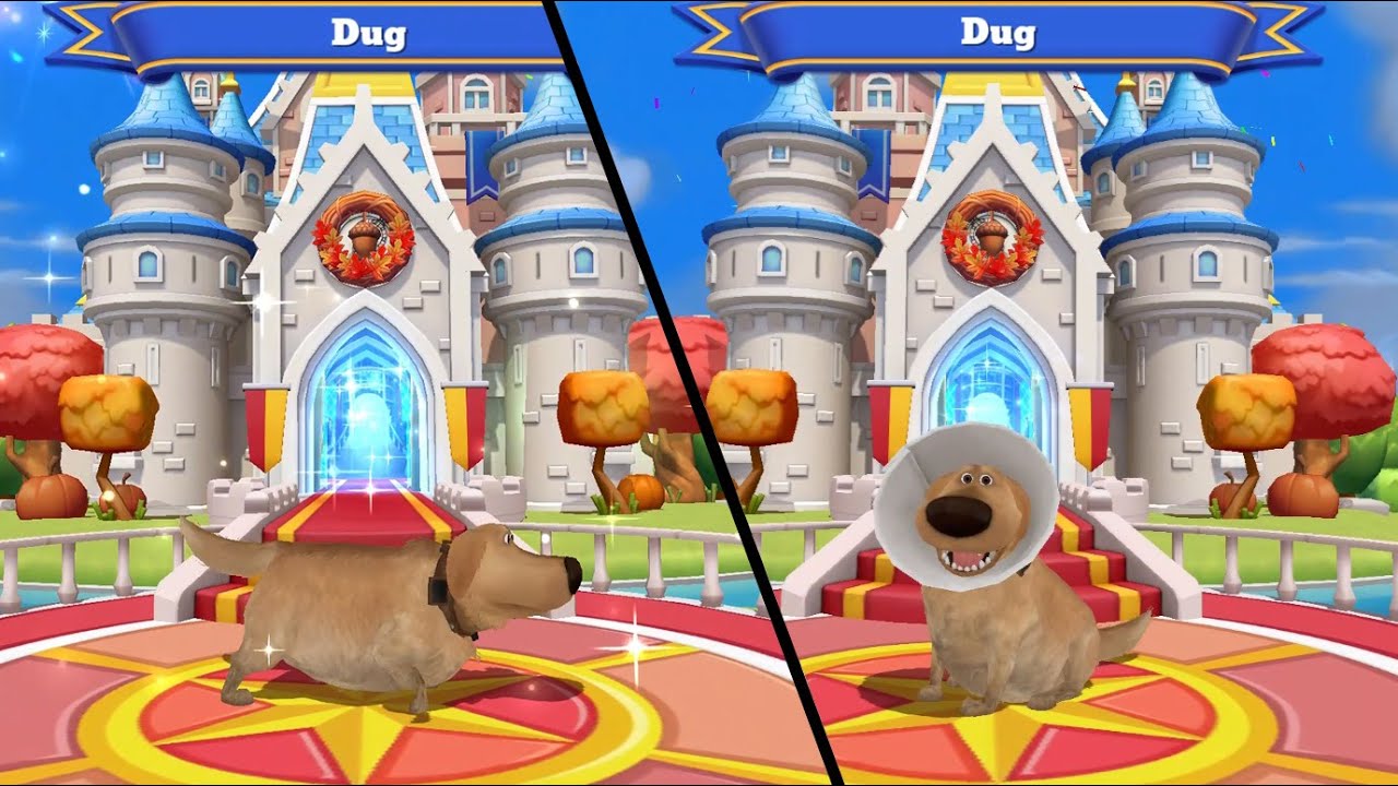 Dug WELCOME SCREENS | Disney Magic Kingdoms