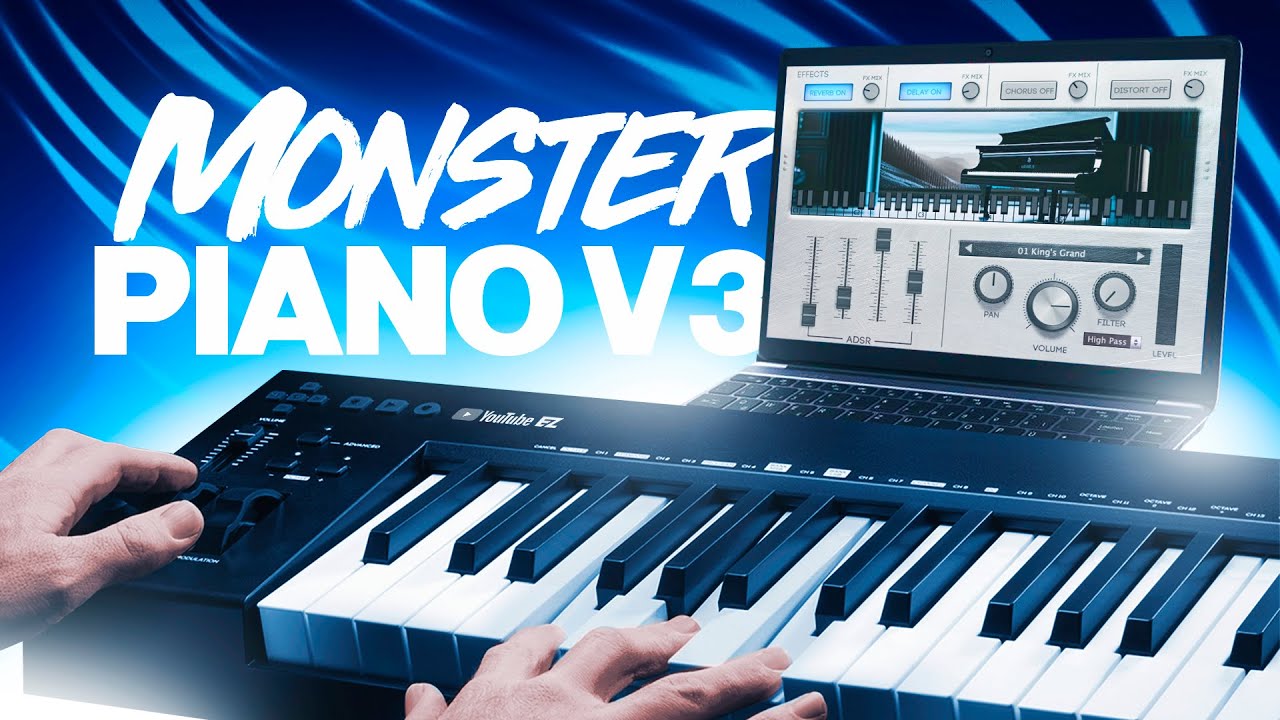 ¡AL FÍN lo actualizaron y mejoraron! 🔥🎹 Monster Piano V3 ¡GRATIS!
