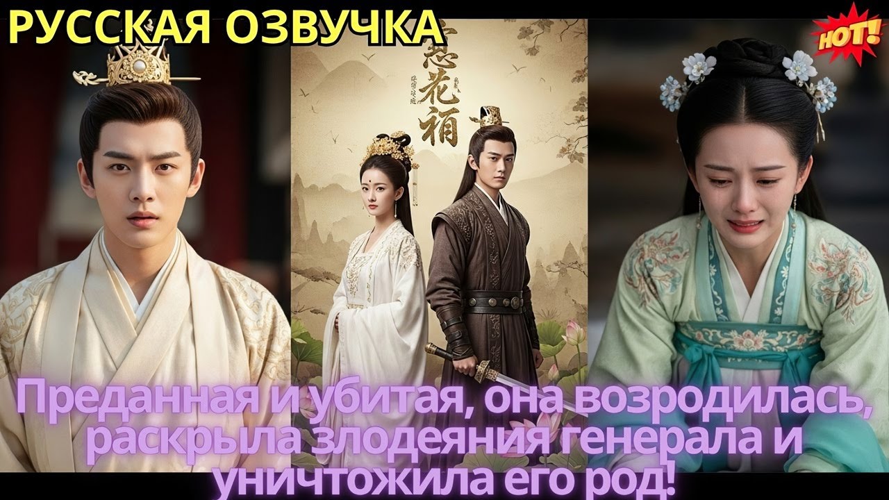 Преданная и убитая, она возродилась, раскрыла злодеяния генерала и уничтожила его род!