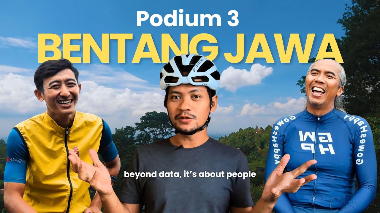 Kisah Podium 3 Bentang Jawa Qorie dan Eggi Gowes Happy bersama iGPSPORT Indonesia