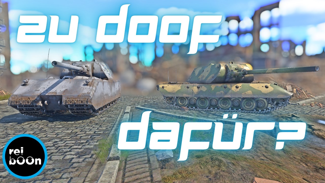 Sind wir Spieler zu doof für deutsche Panzer in War Thunder?