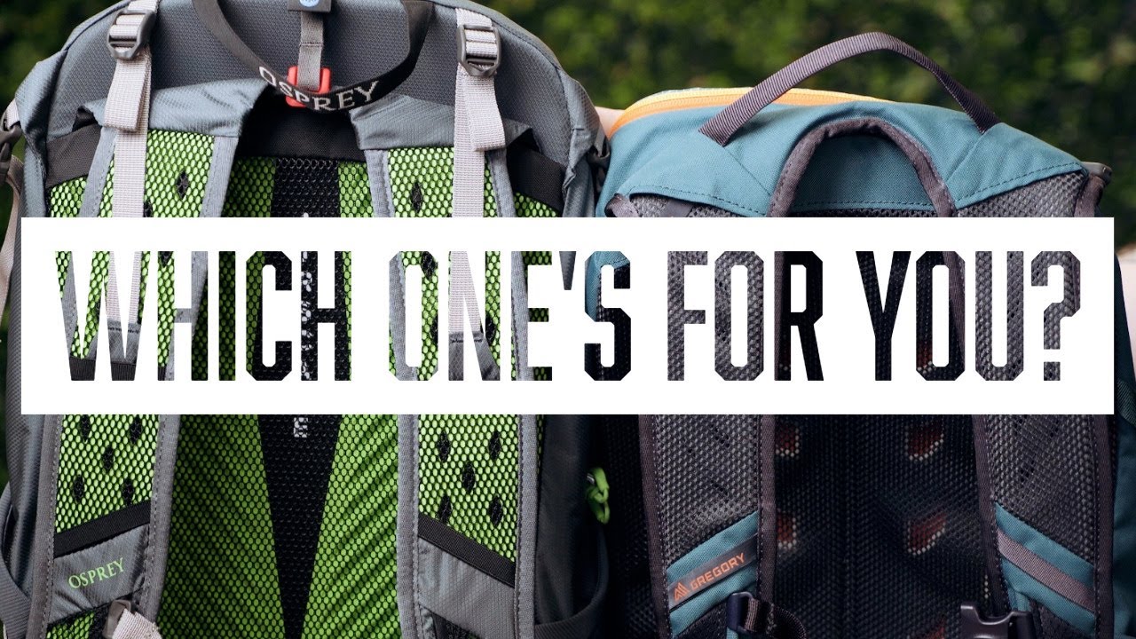 Gregory Nano 24 vs Osprey Sportlite 25 | Daypack Comparison
