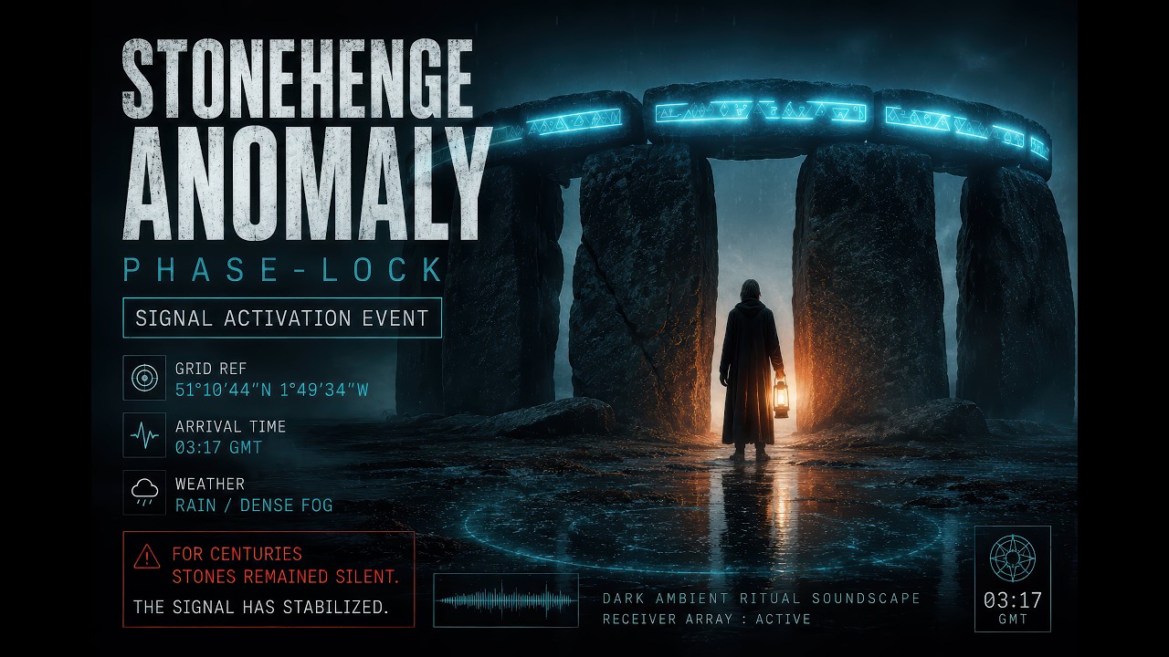STONEHENGE ANOMALY // PHASE-LOCK • Dark Ambient Ritual Soundscape • Signal Activation Event