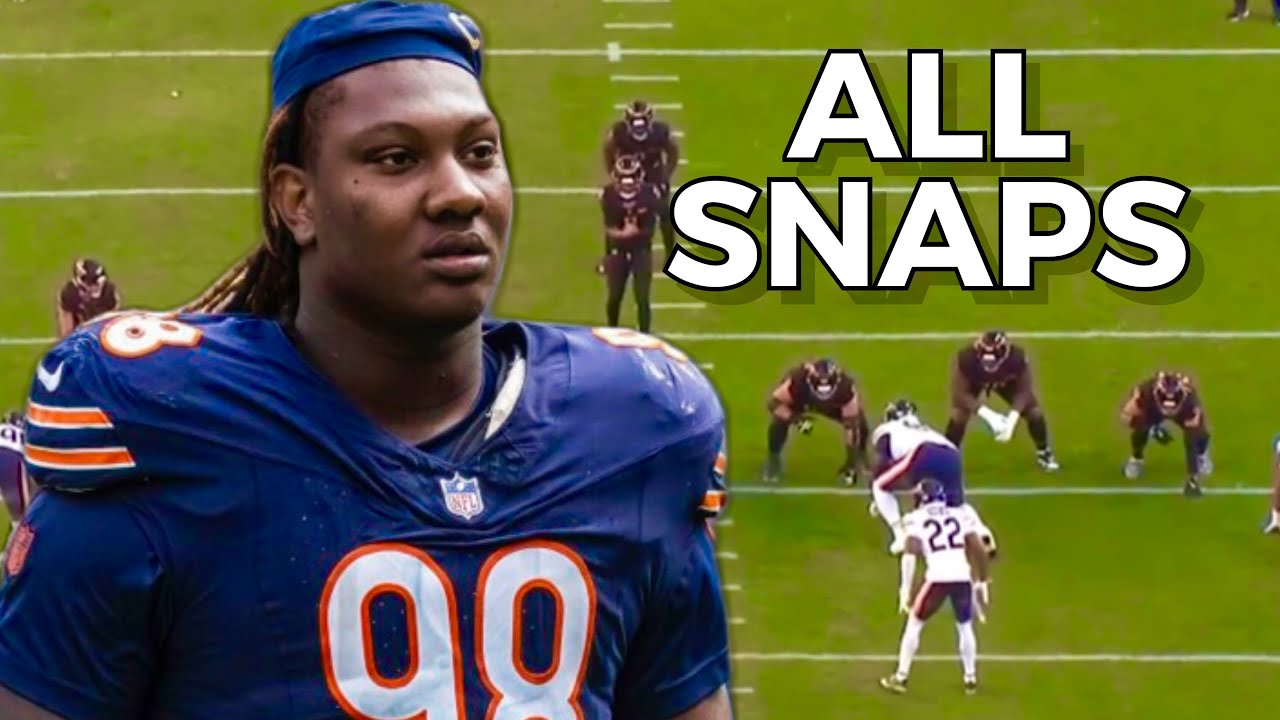 Gervon Dexter Sr Week 8: Every Snap Vs Commanders
