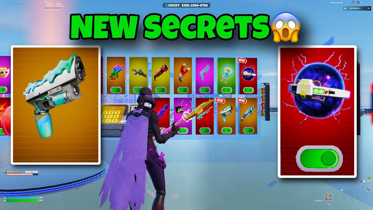 Fortnite Crazy 1v1 FFA - All Guns & Rides NEW SECRETS😱(Best Guide)!