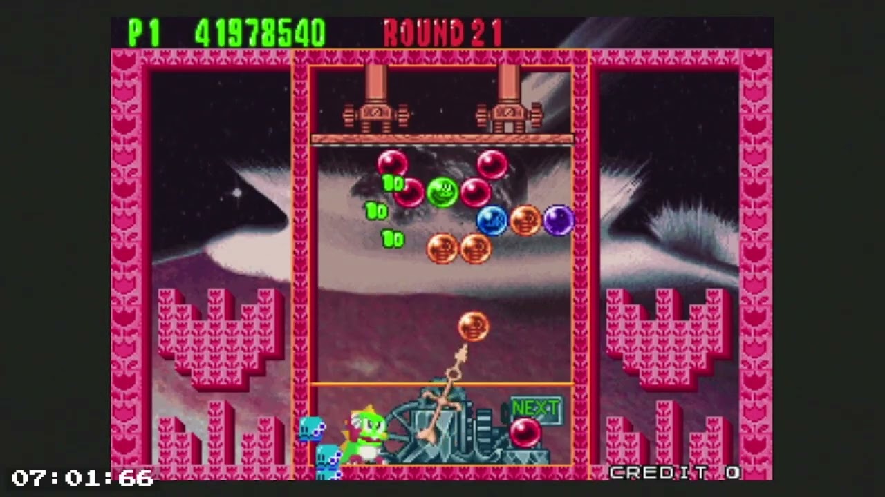 Puzzle Bobble 2X　Puzzle - X in 11:18