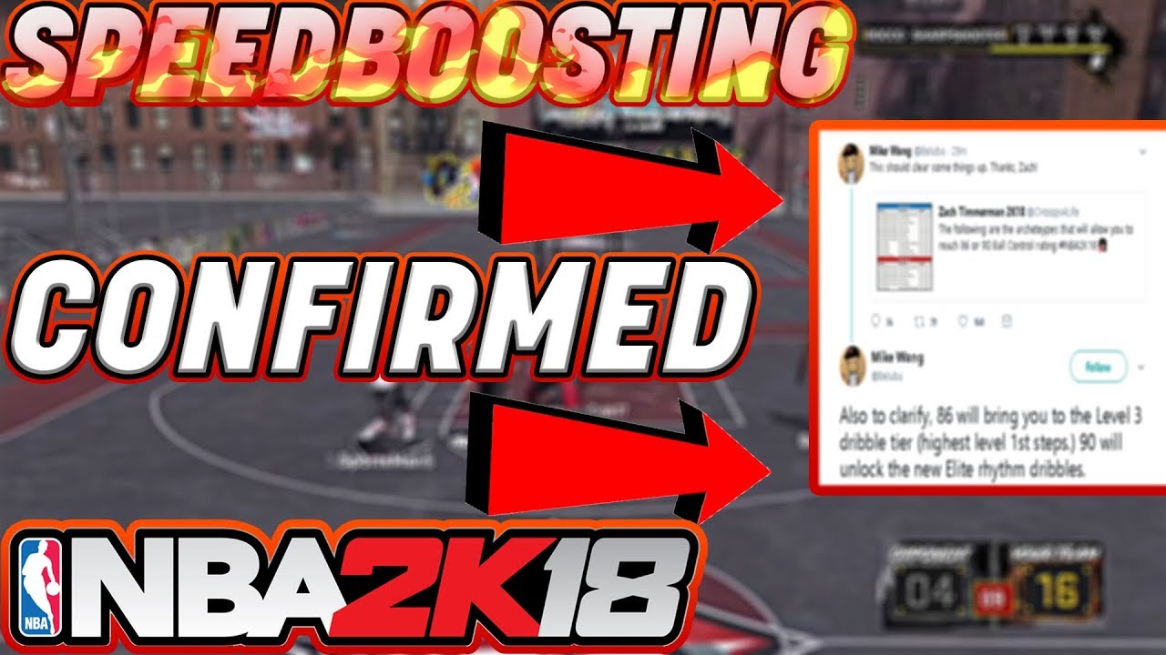 HOW TO SPEEDBOOST IN NBA 2K18!!! DEV CONFIRMED SPEEDBOOSTING BUILDS | BEST ARCHETYPES IN THE PARK