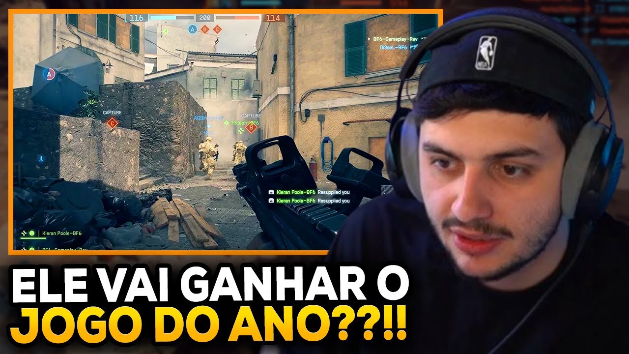 JOGUEI O NOVO BATTLEFIELD 6 E ACHEI INCRÍVEL