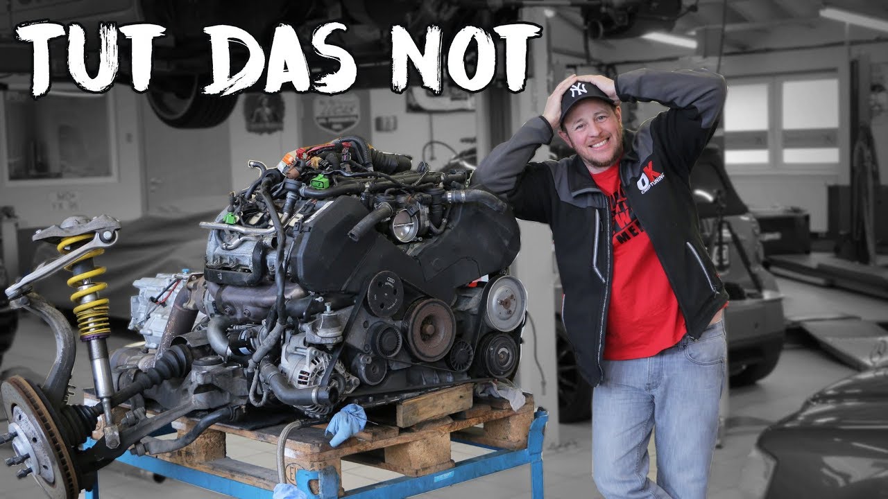 OK-Chiptuning - RS6 4.2l Biturbo | Der Motor muss raus......