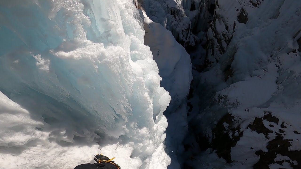 Ouray ice climbing