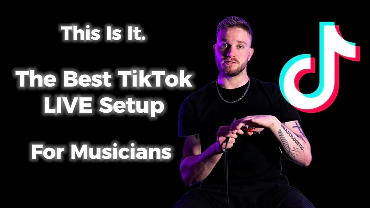 The BEST TikTok LIVE setup for musicians.
