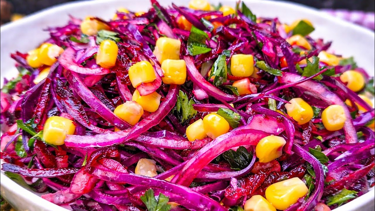 Abnehmen mit Genuss! 🥗 Vitamin-Bombe Salat in 5 Minuten zur Entgiftung des Körpers!