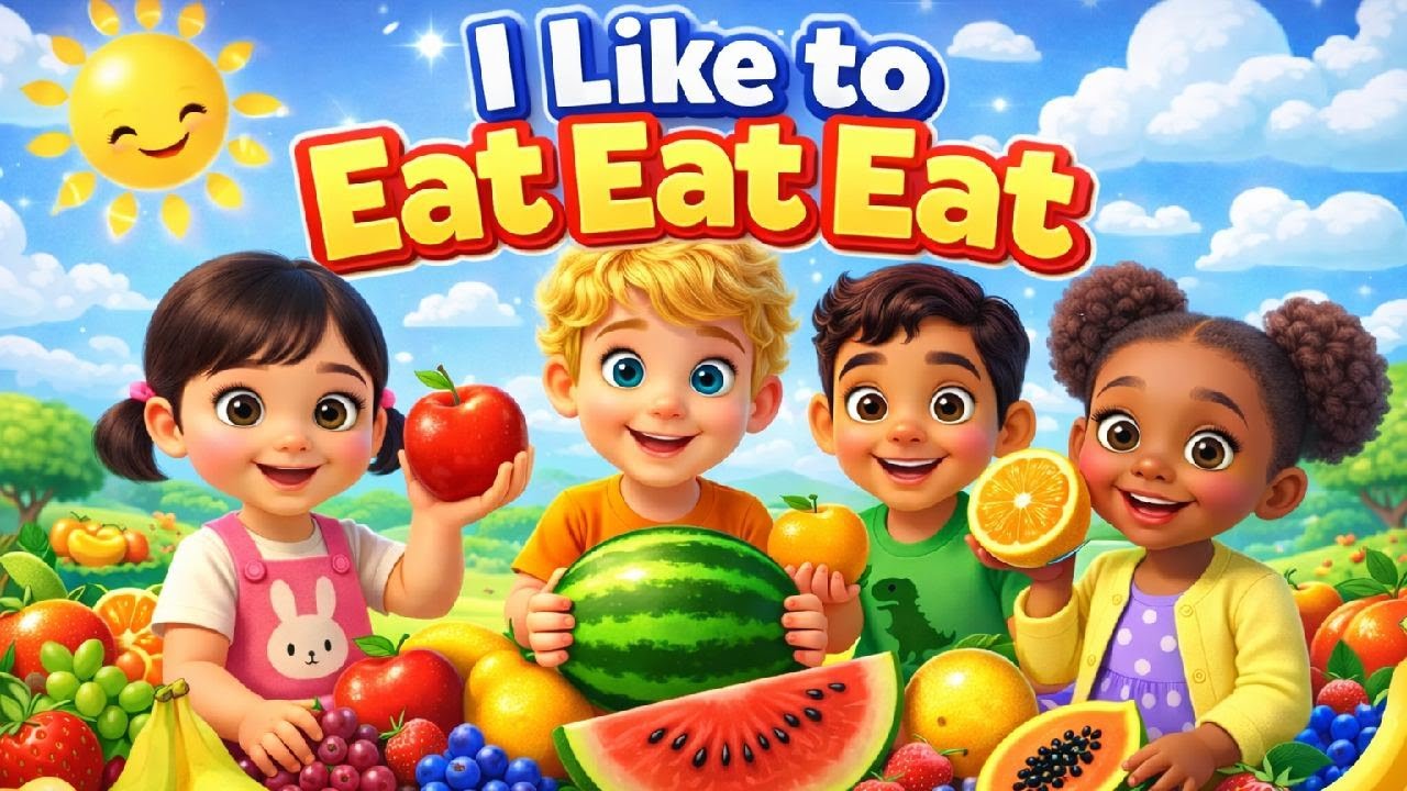 Grocery Store Fruit Chase! Apples & Bananas + Shopping Cart Song! | @KiddysTown  Nursery Rhymes