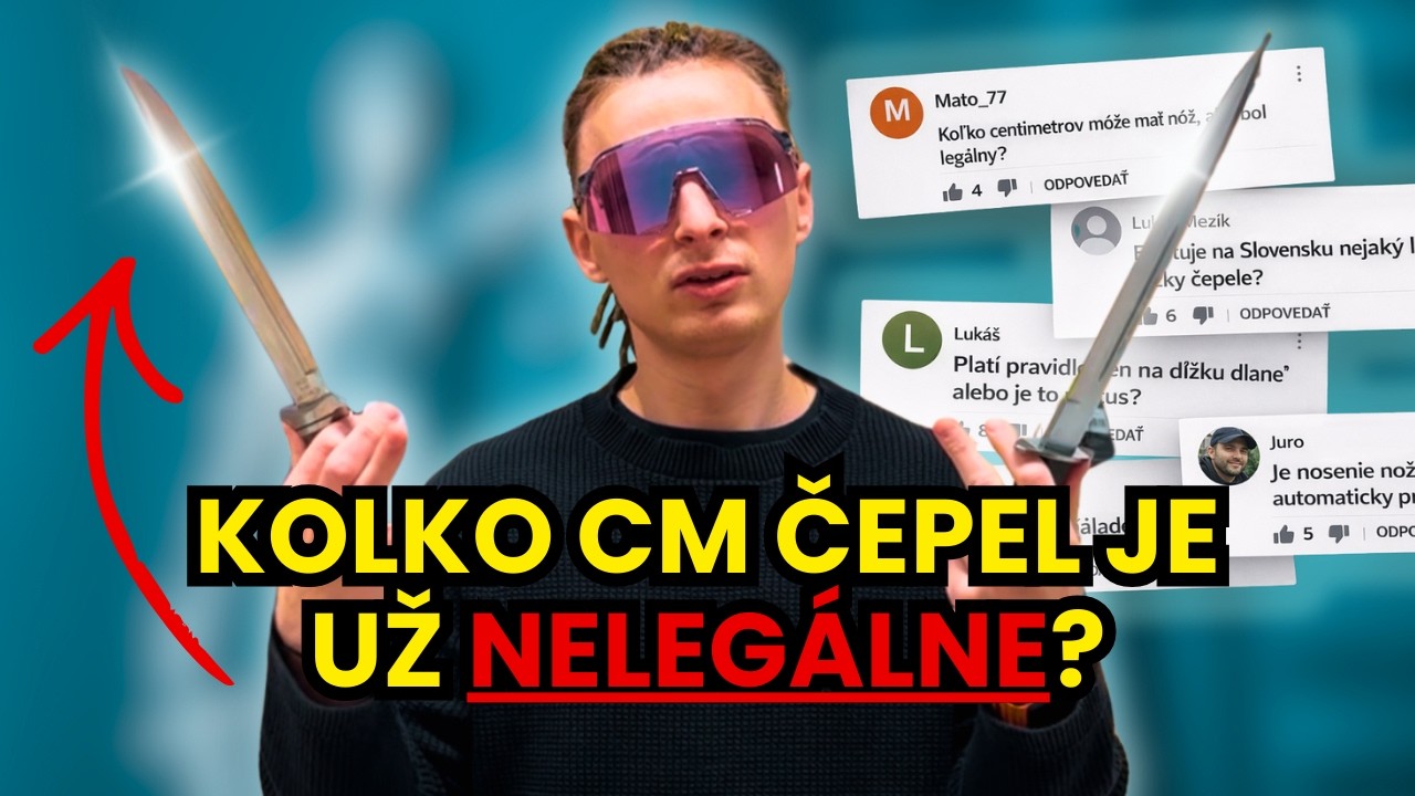 Koľko cm je legálne? Pravda o nosení noža na Slovensku