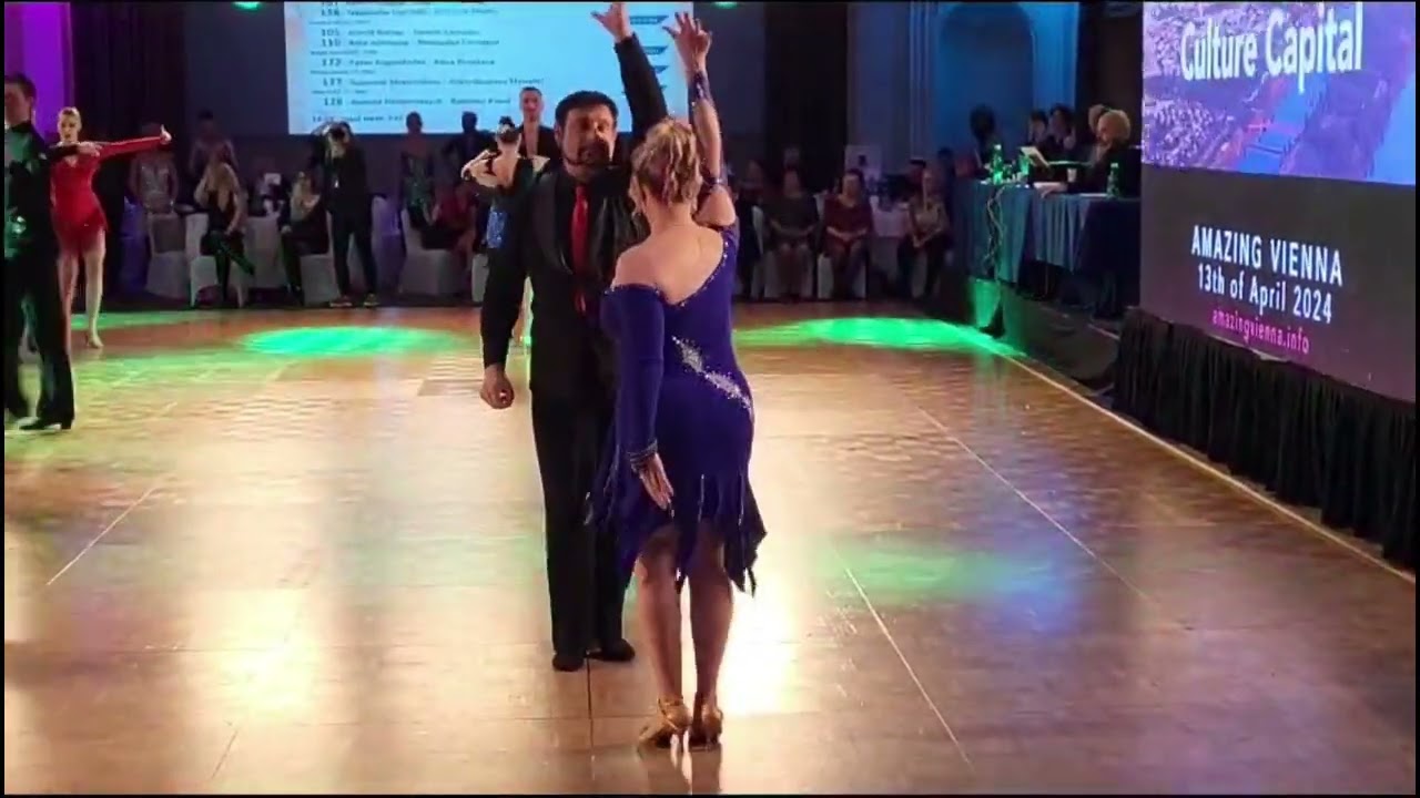 ProAm Tanzen Wien  ChaCha beim Amazing Vienna Pro Am November 2023, Andrea&Roberto