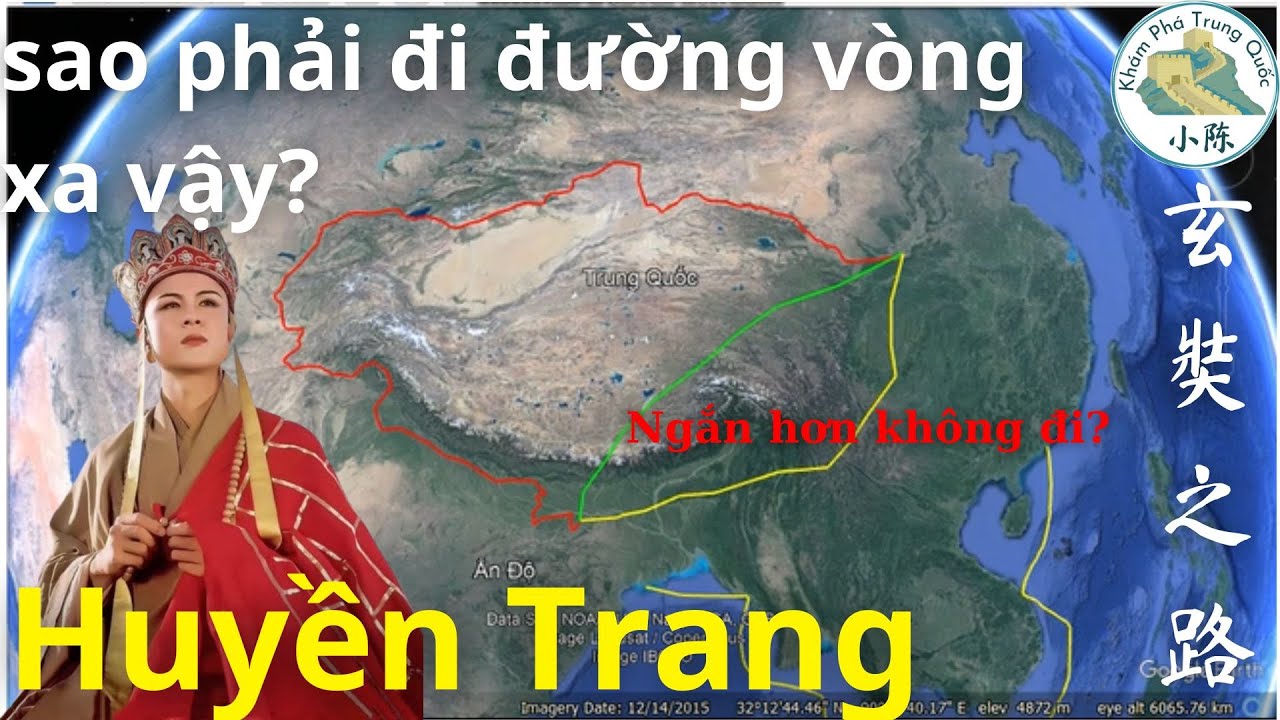Huyền Trang (Đường Tăng) Thực Sự Đã Đi Qua Những Đâu Để Đến Tây Thiên, Sao Lại Phải Đi Đường Vòng