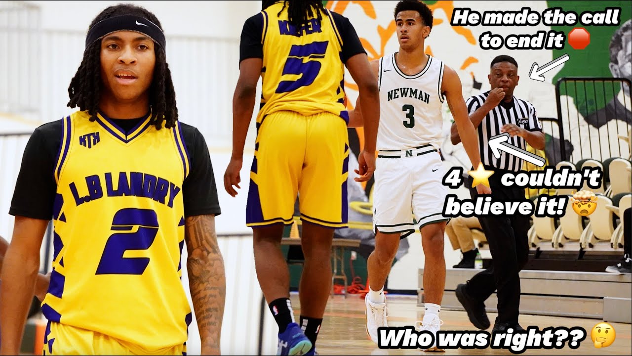 4 ⭐️ RJ Livingston takes on dynamic duo!! | Right call to end the game?? | Newman vs. L.B. Landry 🔥