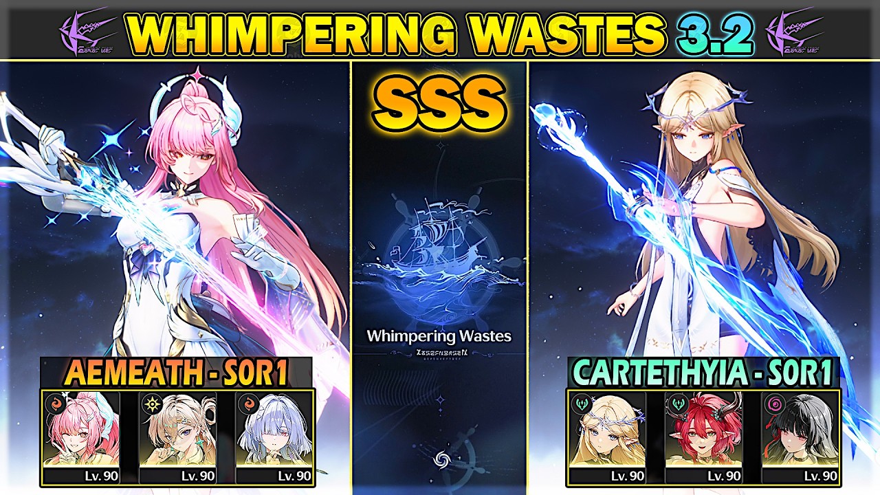 [NEW WhiWa] S0R1 Aemeath (Rupture) & S0R1 Cartethyia - SSS Whimpering Wastes 3.2 | Wuthering Waves