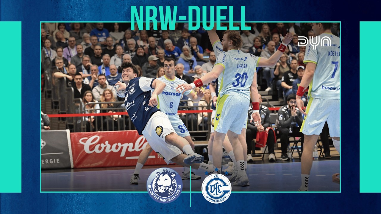 Highlights: Bergischer HC - VfL Gummersbach (Saison 2025/26) DAIKIN HBL | Dyn Handball