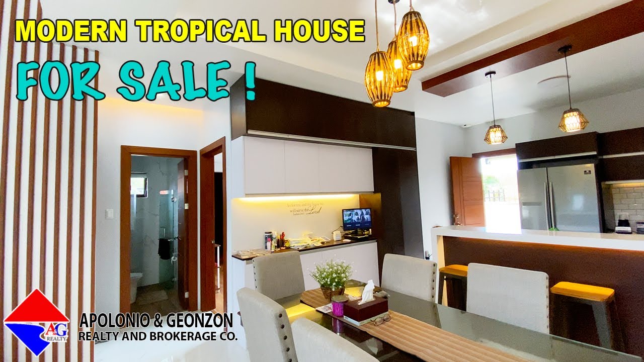 Gorgeous Modern Tropical Bungalow House Design For Sale in La Vista Monte Davao City