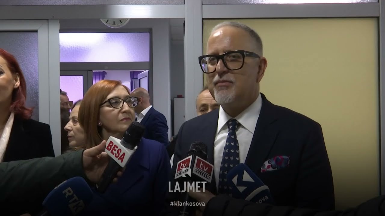 Prizren, ceremonia - Spitali i Prizrenit bëhet me rezonancë magnetike - 14.02.2024 - Klan Kosova