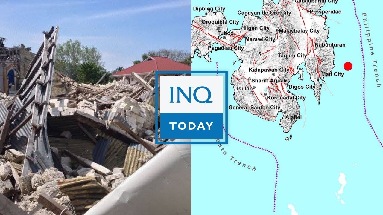 Землетрясение магнитудой 7,4 произошло у побережья Давао-Ориенталь | INQToday