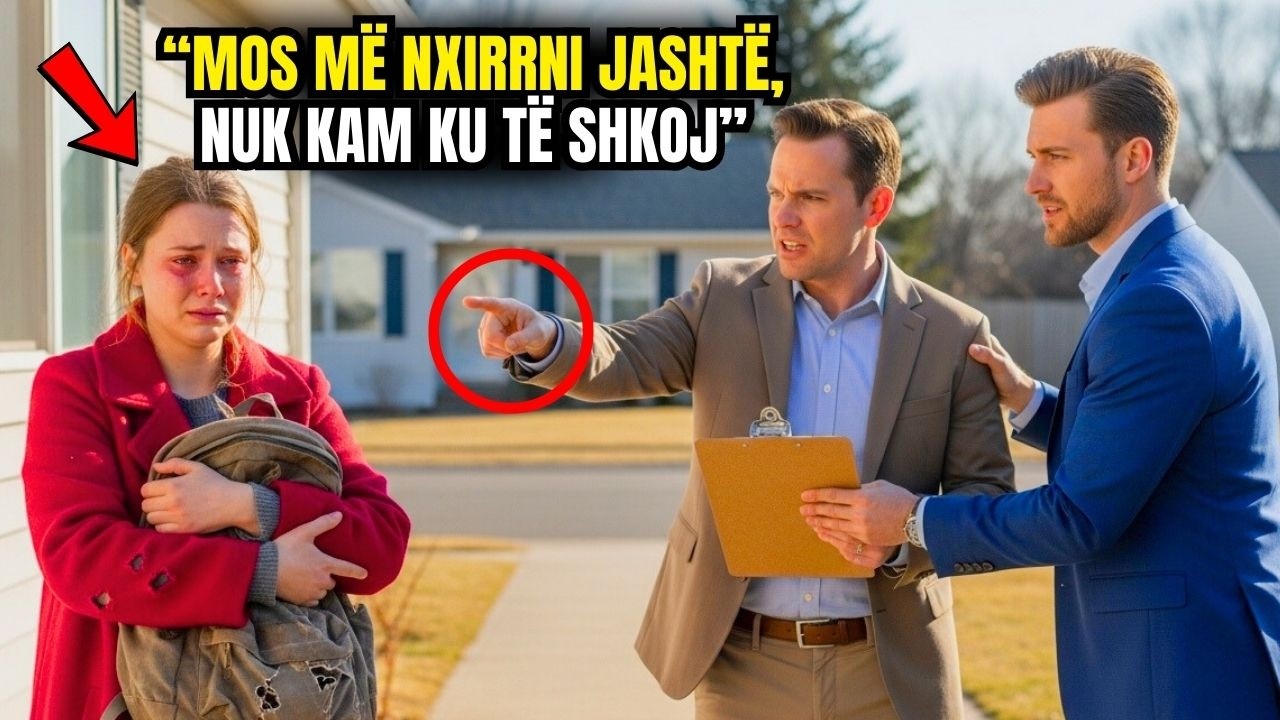 NJË GRUA E VARFËR U NXOR JASHTË DHE U POSHTËRUA NGA NJË AGJENT PASURISH TË PALUAJTSHME, KUR ERDHI