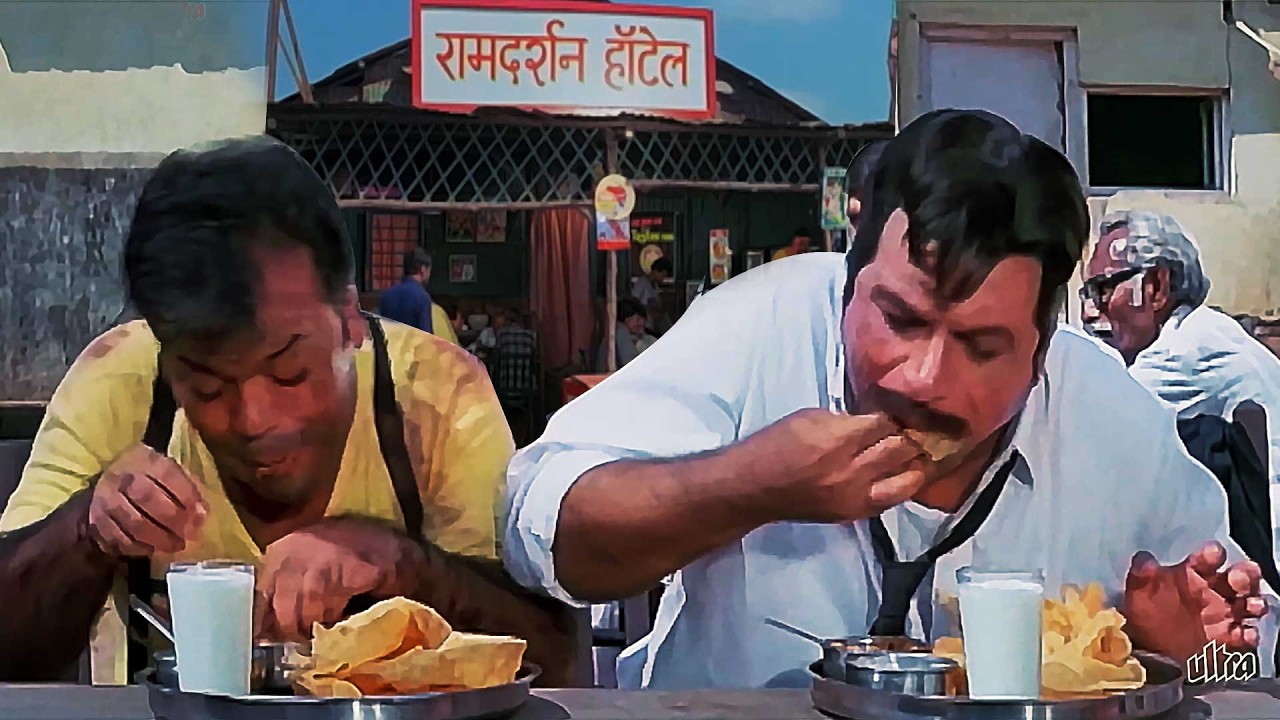 जल्दी जल्दी खाले होटल का गैस ख़तम होने वाला है: कादर खान ज़बरदस्त खाने-वाली कॉमेडी | Kader Khan Comedy