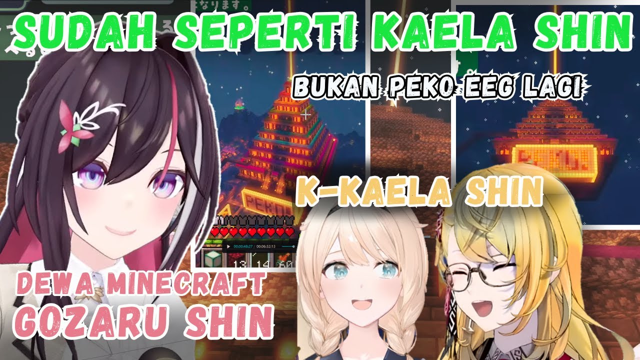 AZKi Kasih Hadiah GOZARU Yang Dekorasi Peko Unchi, Dibilang Sejajar KAELA Shin【Hololive | Clip】