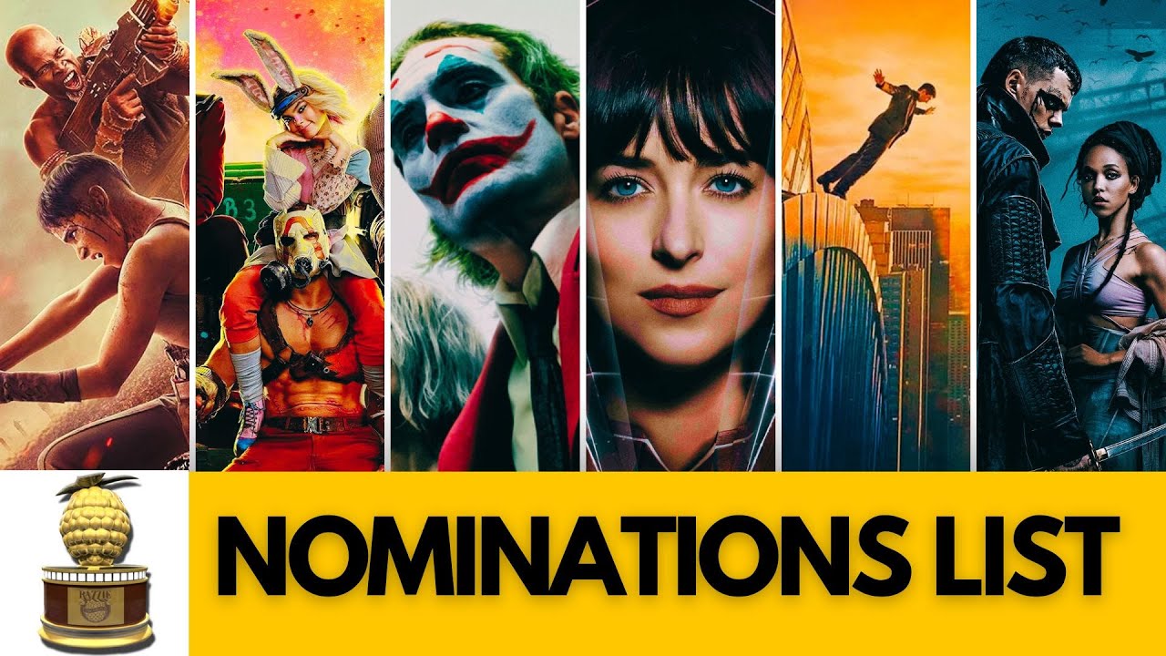 45th Golden Raspberry Awards 2025 | Complete Nominations List