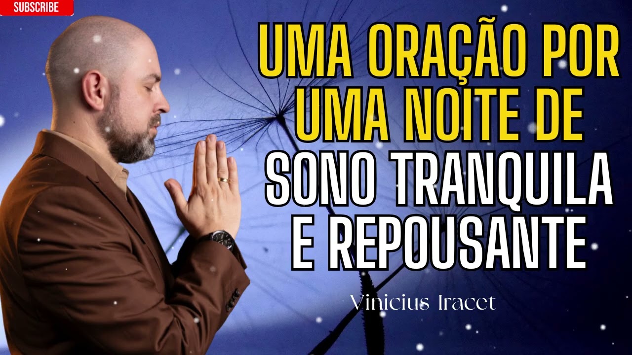 Uma oração por uma noite tranquila e uma boa noite de sono.