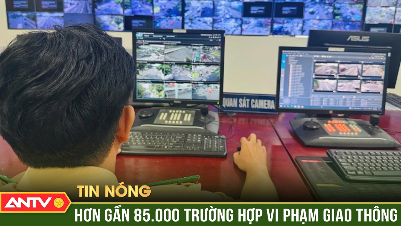 'Mắt thần' phát hiện gần 85.000 trường hợp vi phạm giao thông | ANTV