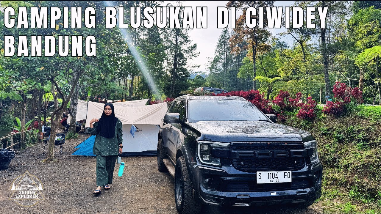 CAMPING BLUSUKAN DI NYAMPAY - CIWIDEY - BANDUNG #camping #roadtrip #fordeverest #ford