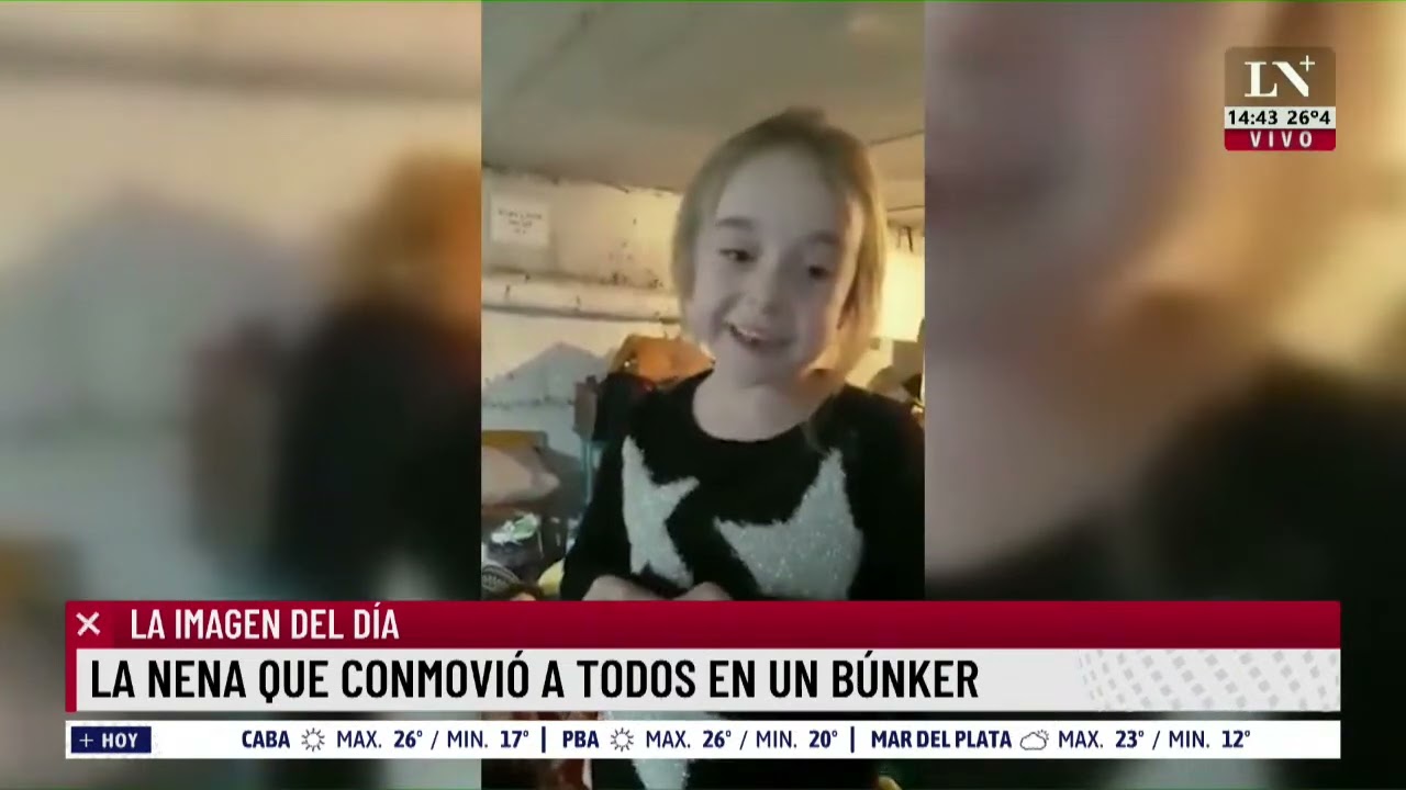 Dos soldados Ucranianos se casaron en plena guerra y una nena conmovió a todos en un búnker
