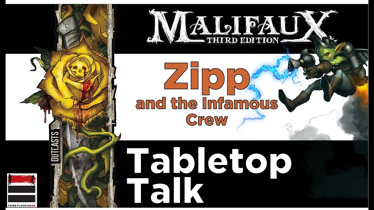 Zipp (Outcasts) in Malifaux 3rd Edition: Tabletop Talk