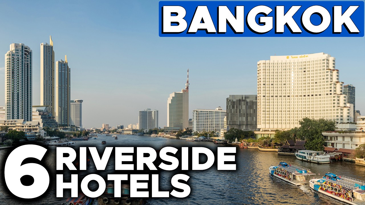 Best Hotels in BANGKOK - 6 Perfect RIVERSIDE Hotels from $50 to $350+