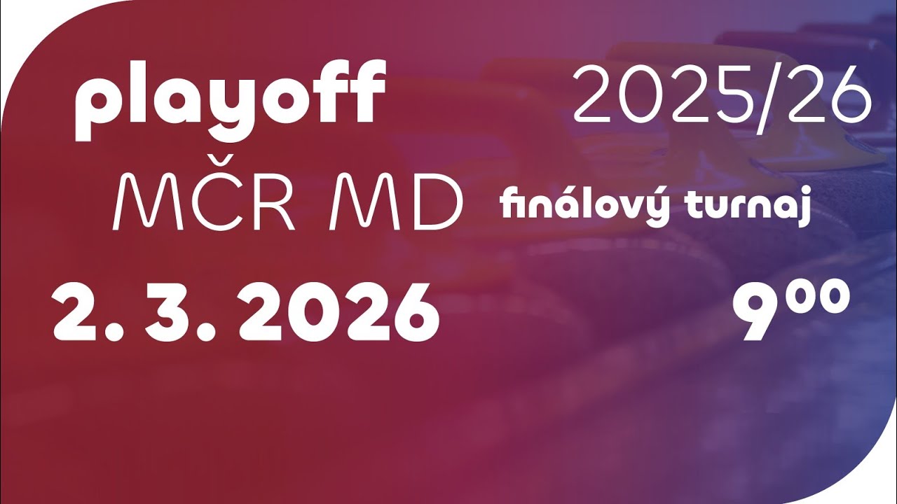playoff – FT MČR mixed doubles 2025/26 