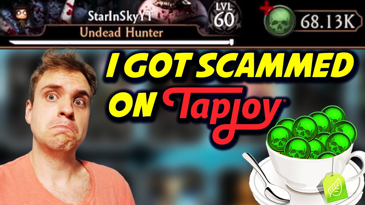 I Ordered Some Tea and Got 37,000 SOULS in MK Mobile! Did Tapjoy Scam Me???