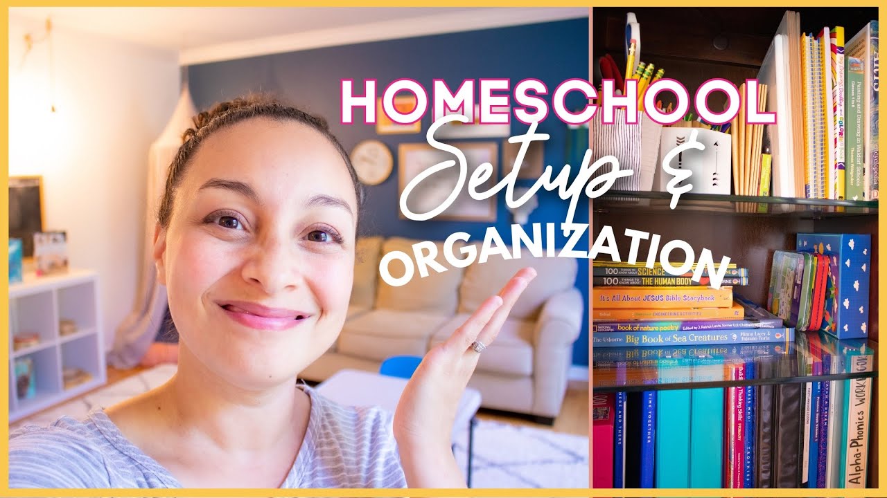 Our HOMESCHOOL ROOM Setup and Tour